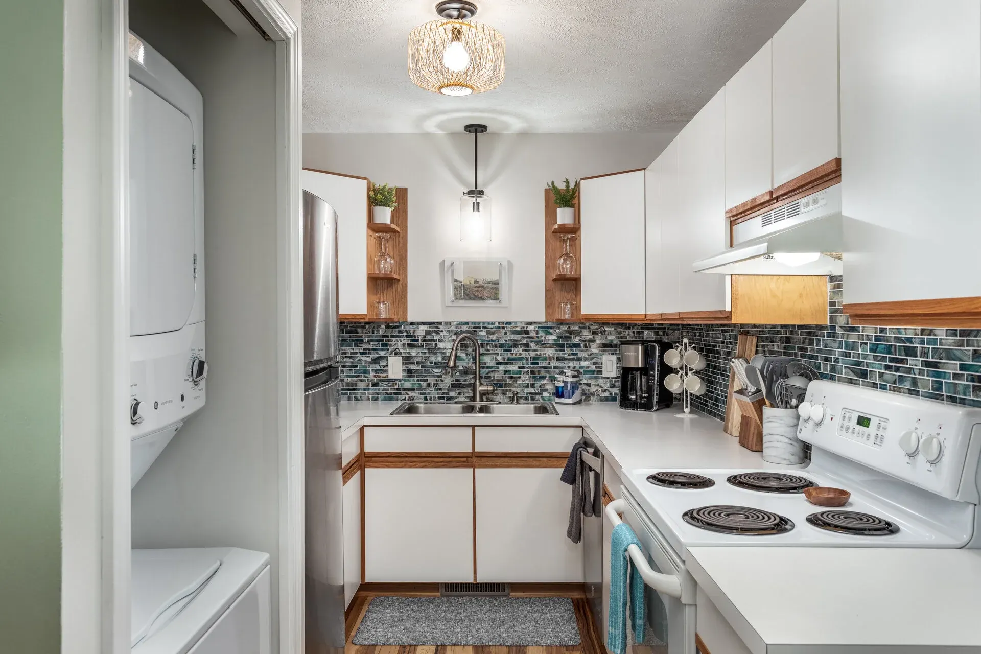 Thoughtfully chosen details and local artwork at North Boardman Townhouse